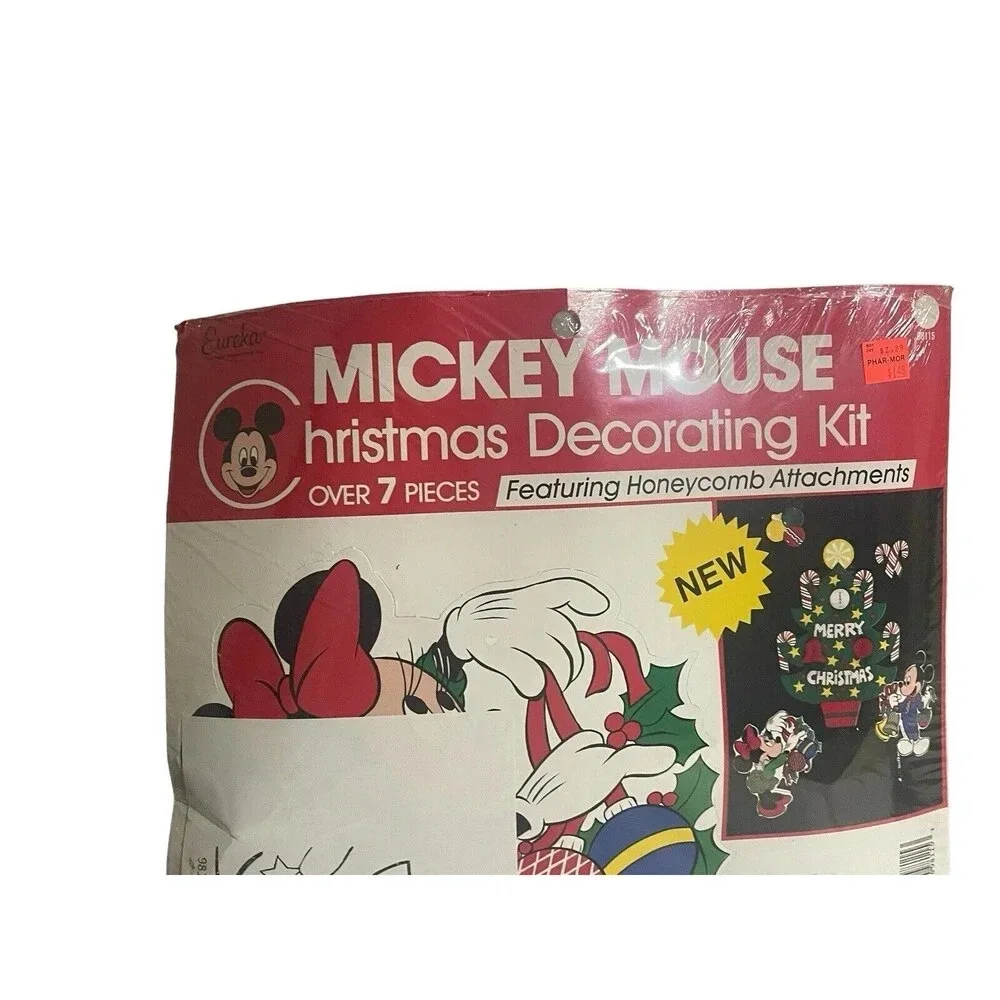 Mickey Mouse Christmas Decorating Kit Paper Tree Eureka Paper Magic Group New